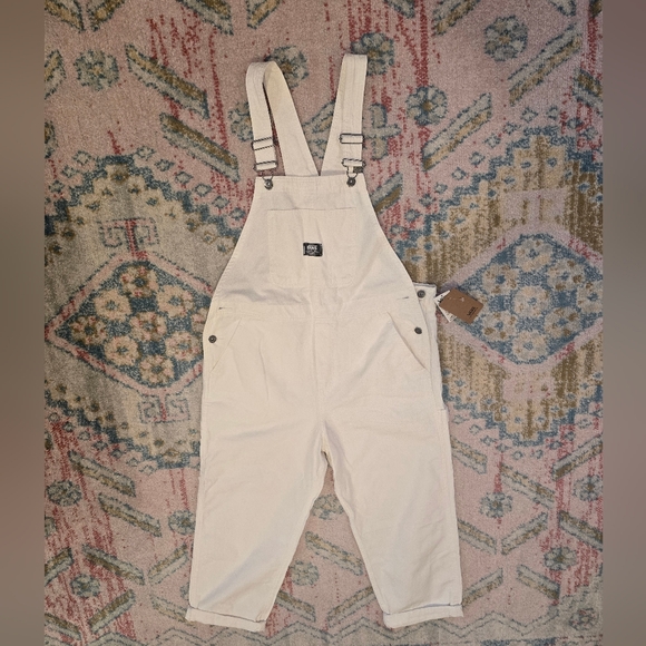 Vans Groundwork White Overalls Large - Picture 3 of 6